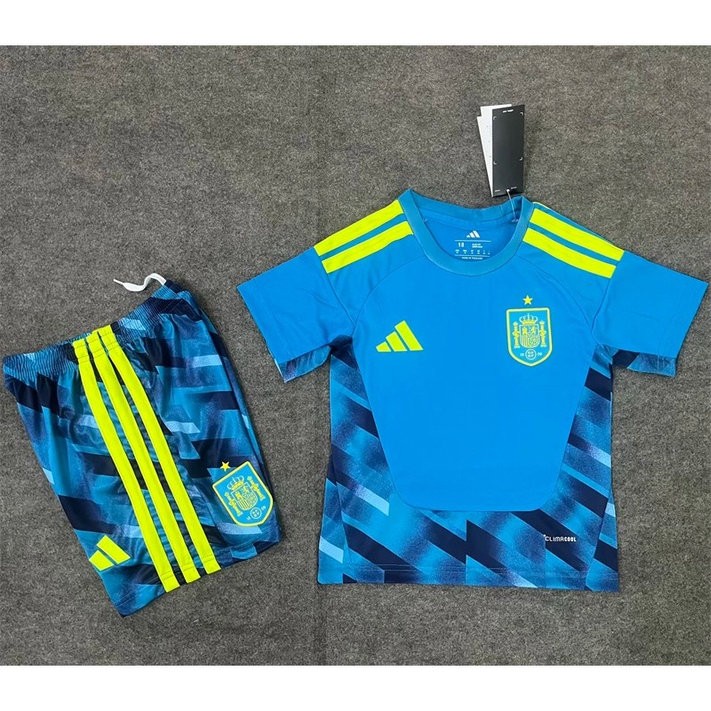 Conjunto Infantil ESPAÑA MUNDIAL 2026 Portero equipación 25-26