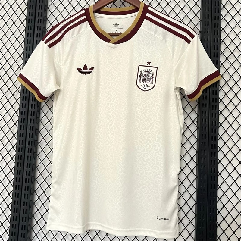 Camiseta España segunda equipacion blanca