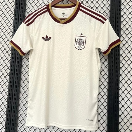 Camiseta España segunda equipacion blanca