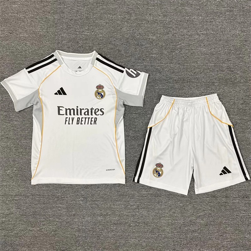R.Mad primera equipación 25-26 Conjunto Infantil