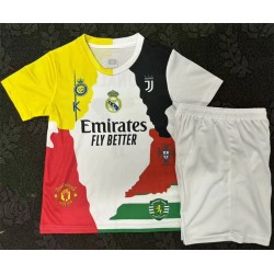 R.Mad Ronaldo equipación 25-26 Conjunto Infantil