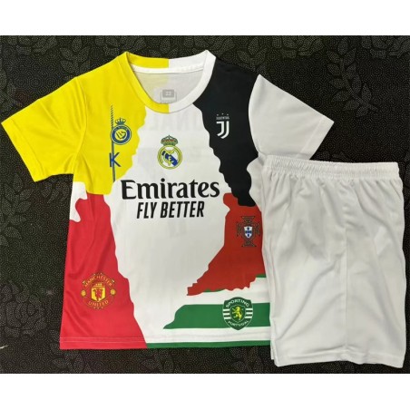 R.Mad Ronaldo equipación 25-26 Conjunto Infantil