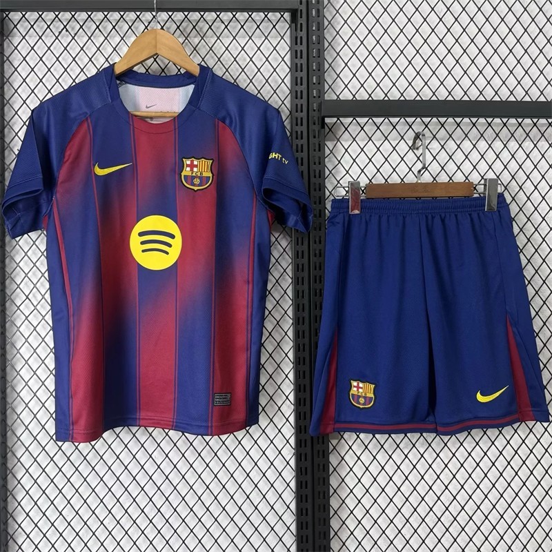BARCELONA primera equipación 25-26 Conjunto Infantil