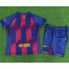 Barcelona Primera equipacion 25-26, Conjunto para niños VERSION JUGADOR o PLAYER