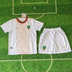 Conjunto Infantil MARRUECOS MUNDIAL 2026 segunda equipación 25-26