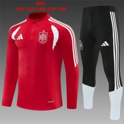 ESPAÑA Chandal futbol con sudadera fina manga larga niño MUNDIAL 2026