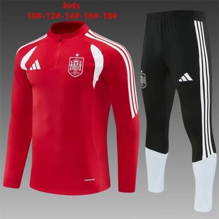 ESPAÑA Chandal futbol con sudadera fina manga larga niño MUNDIAL 2026