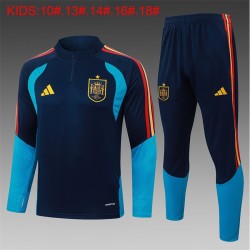 ESPAÑA Chandal futbol con sudadera fina manga larga niño MUNDIAL 2026