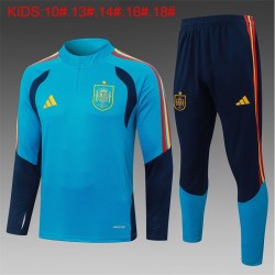 ESPAÑA Chandal futbol con sudadera fina manga larga niño MUNDIAL 2026