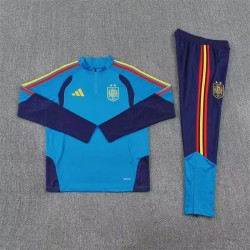 ESPAÑA 2 ESTRELLAS Chandal futbol con sudadera fina manga larga niño MUNDIAL 2026