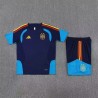 ESPAÑA 2 ESTRELLAS azul oscuro Kit Infantil MUNDIAL 2026 Entreno equipación 25-26