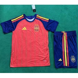 Conjunto Infantil 2 ESTRELLAS ESPAÑA MUNDIAL 2026 primera equipación 25-26