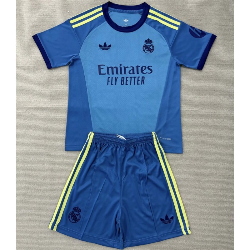 REAL MADRID Portero equipación 26-27 Conjunto Infantil