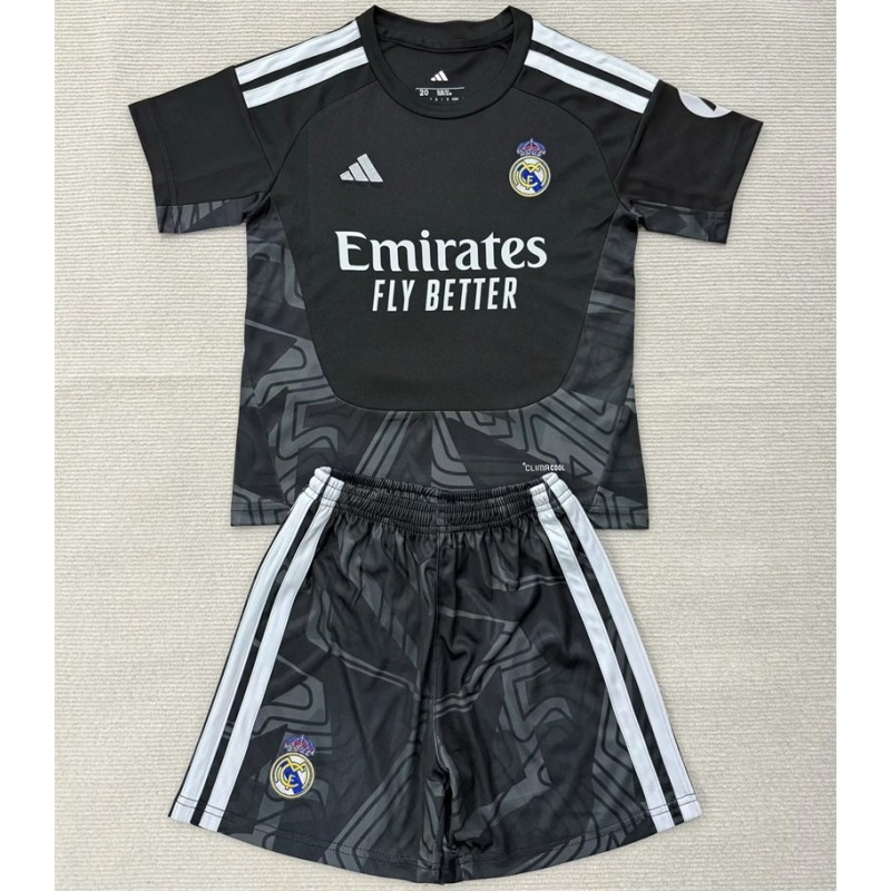 REAL MADRID Portero equipación 26-27 Conjunto Infantil
