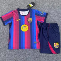 BARCELONA Primera equipación 26-27 Conjunto Infantil